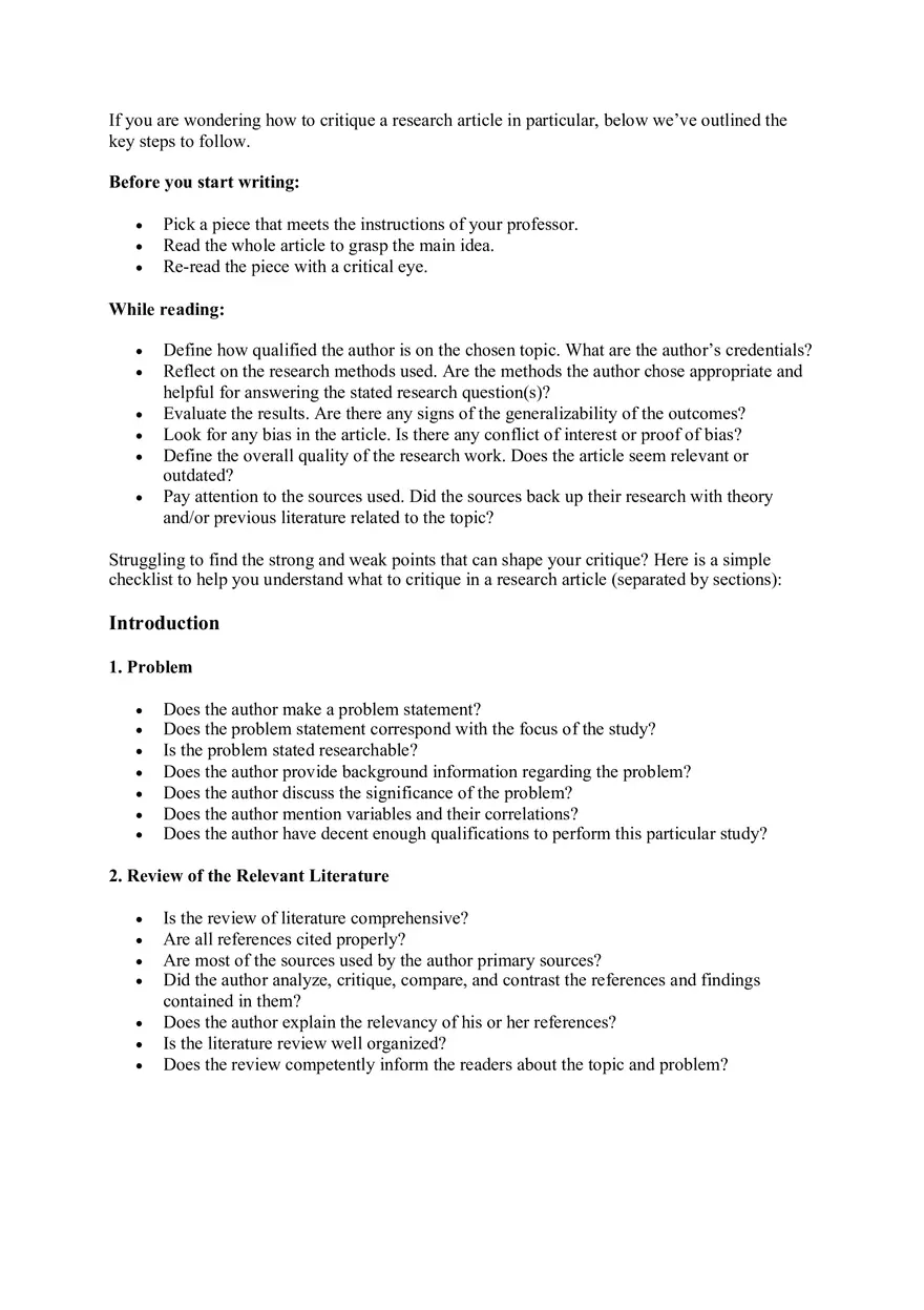 Sample Example of Article Critique and Review - Page 6