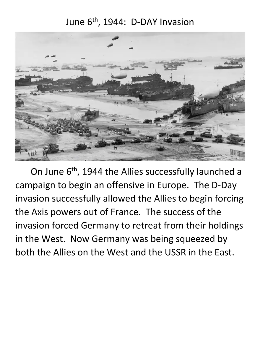 WWII Timeline Informatino - Page 11