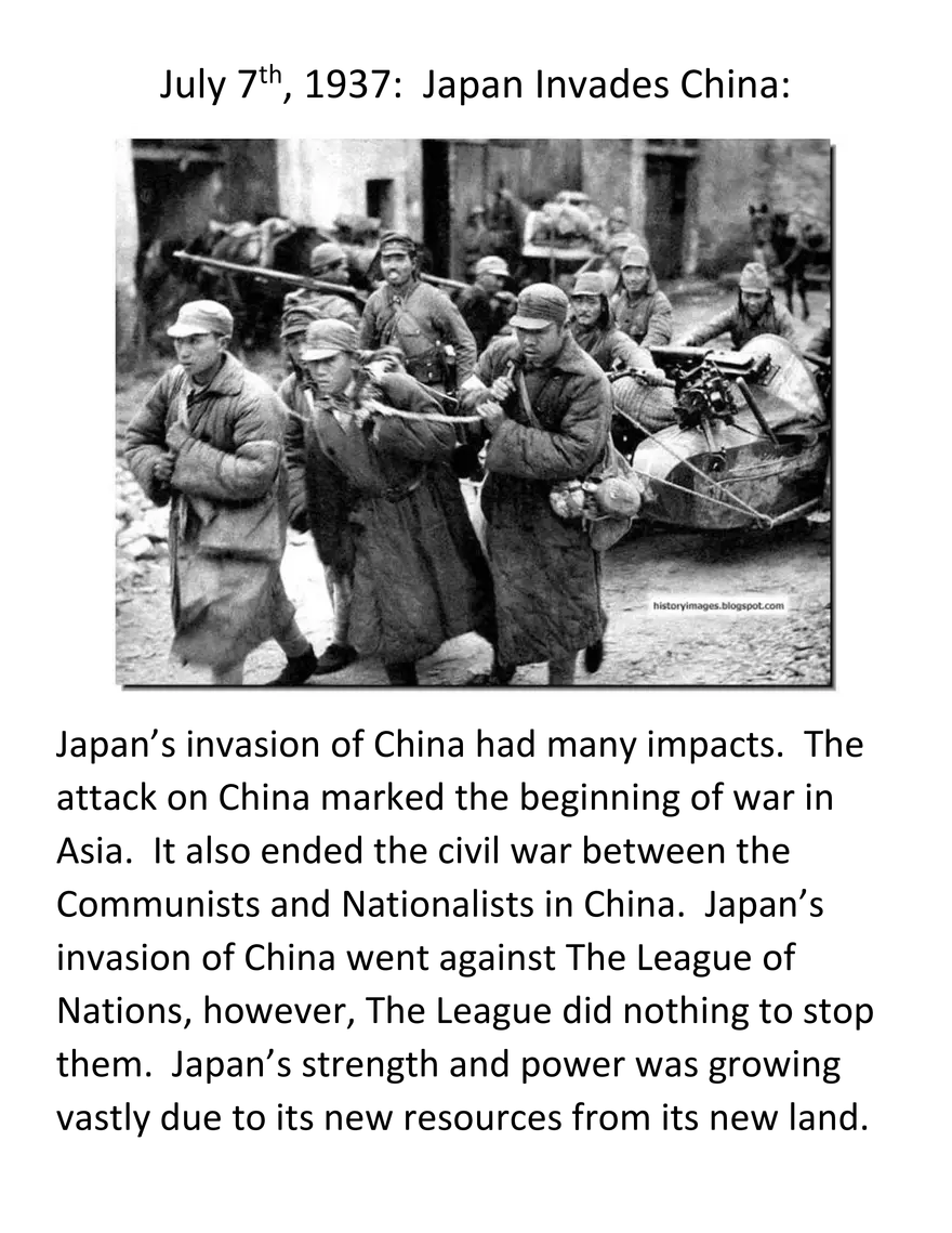 WWII Timeline Informatino - Page 13