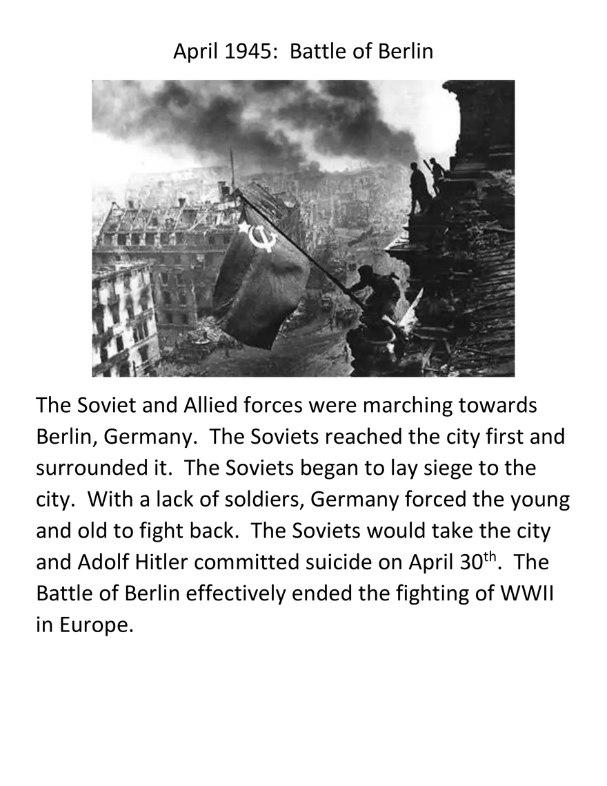 WWII Timeline Informatino - Page 15