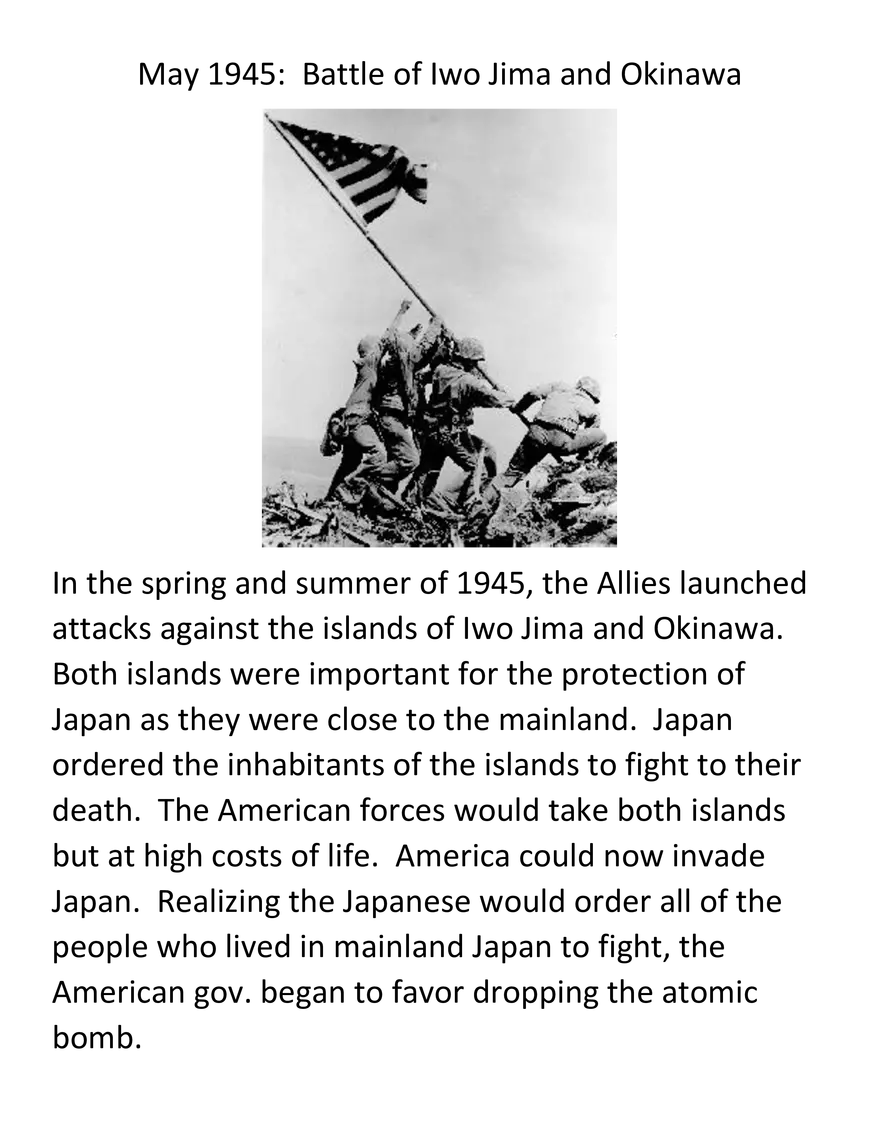WWII Timeline Informatino - Page 16