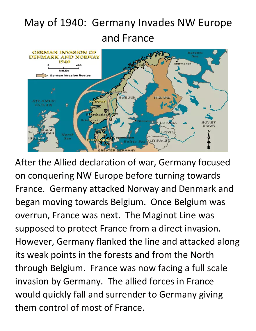 WWII Timeline Informatino - Page 24