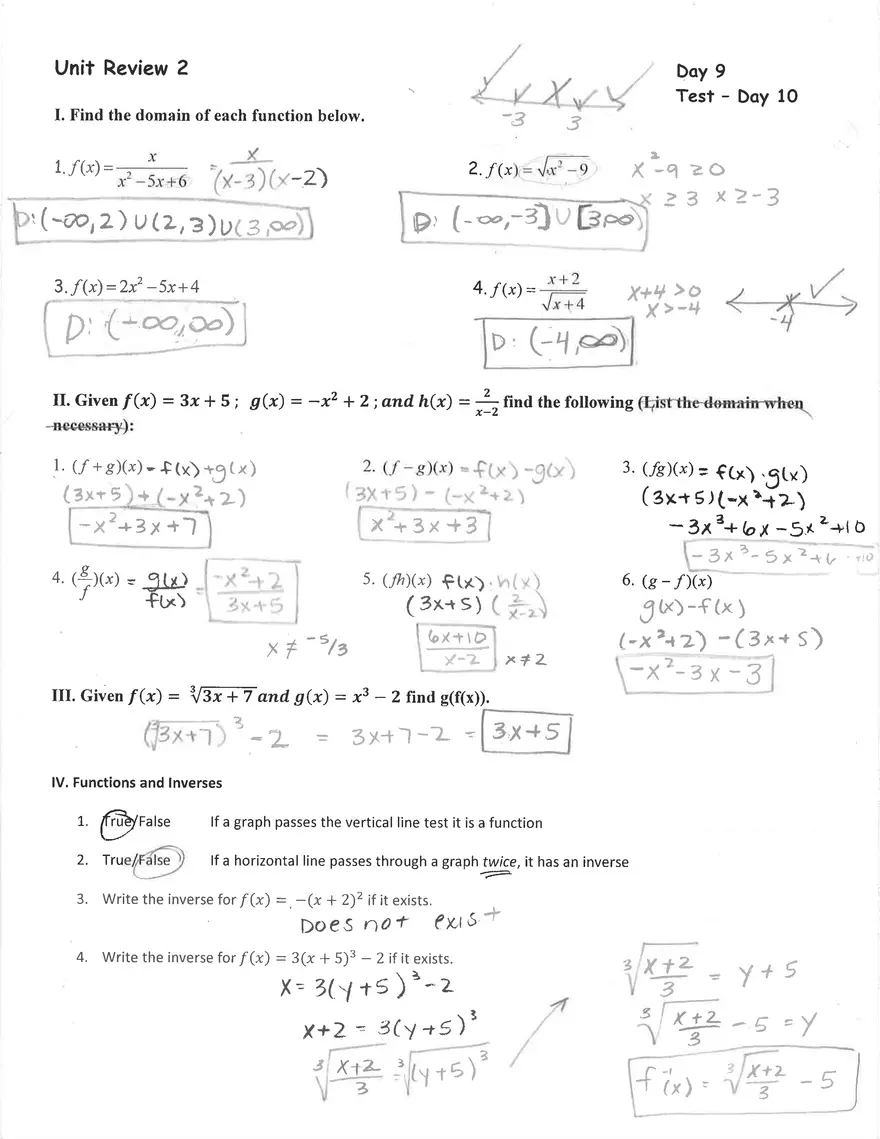 Parent Graph Notes Packet - Page 8