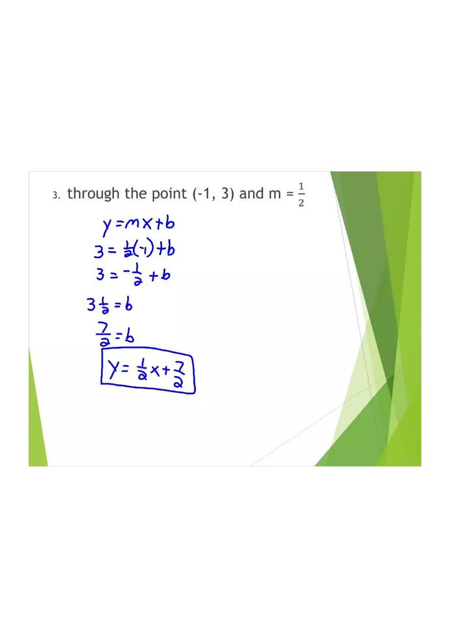Distance Formula, Midpoint Formula - Page 14