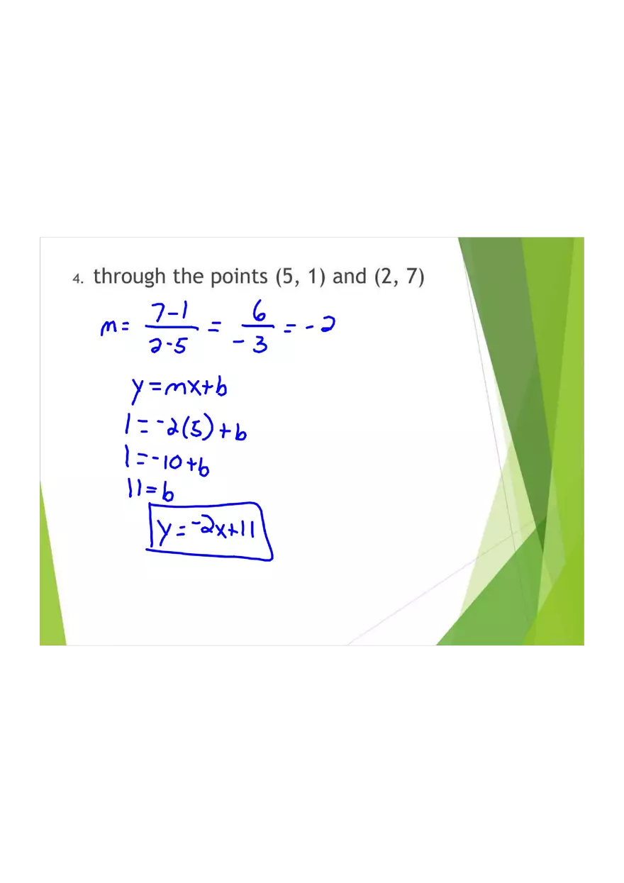 Distance Formula, Midpoint Formula - Page 15