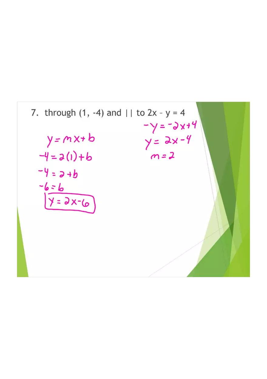 Distance Formula, Midpoint Formula - Page 18
