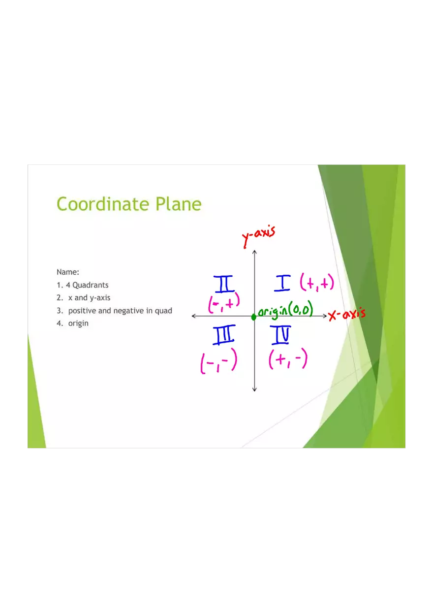 Distance Formula, Midpoint Formula - Page 2