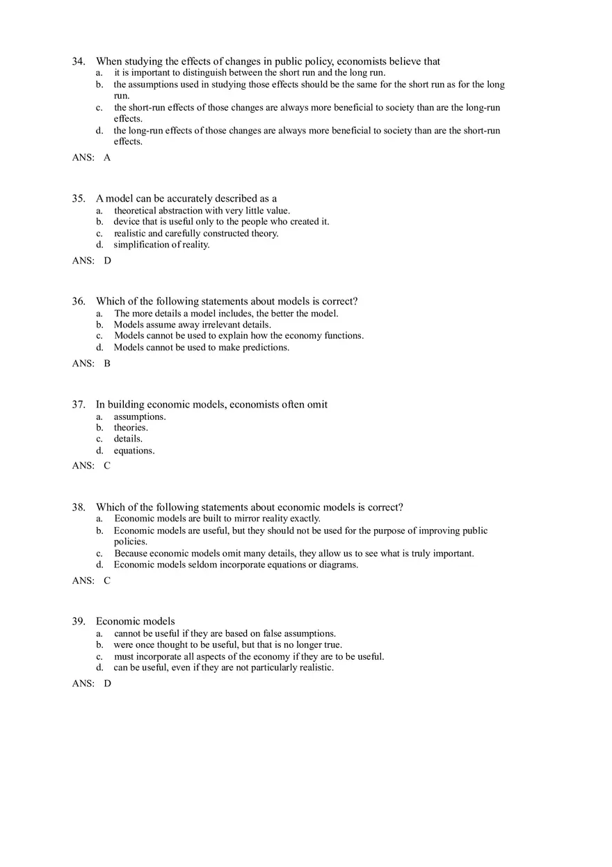 Thinking Like An Economist Ch 3 - Page 3