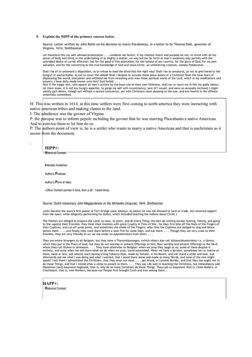 Colonial America - Reading Guide - Page 13