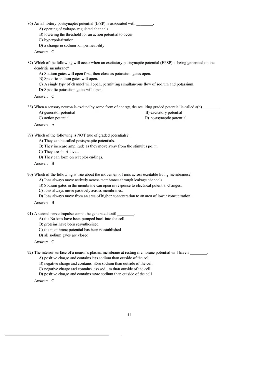 Which Neuron Would Activate to a Muscle - Page 3