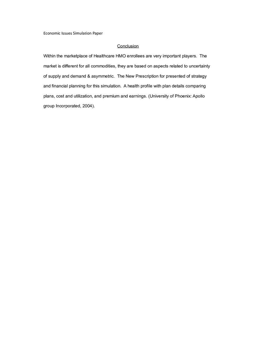 Economic Issues Simulation Paper - Page 4