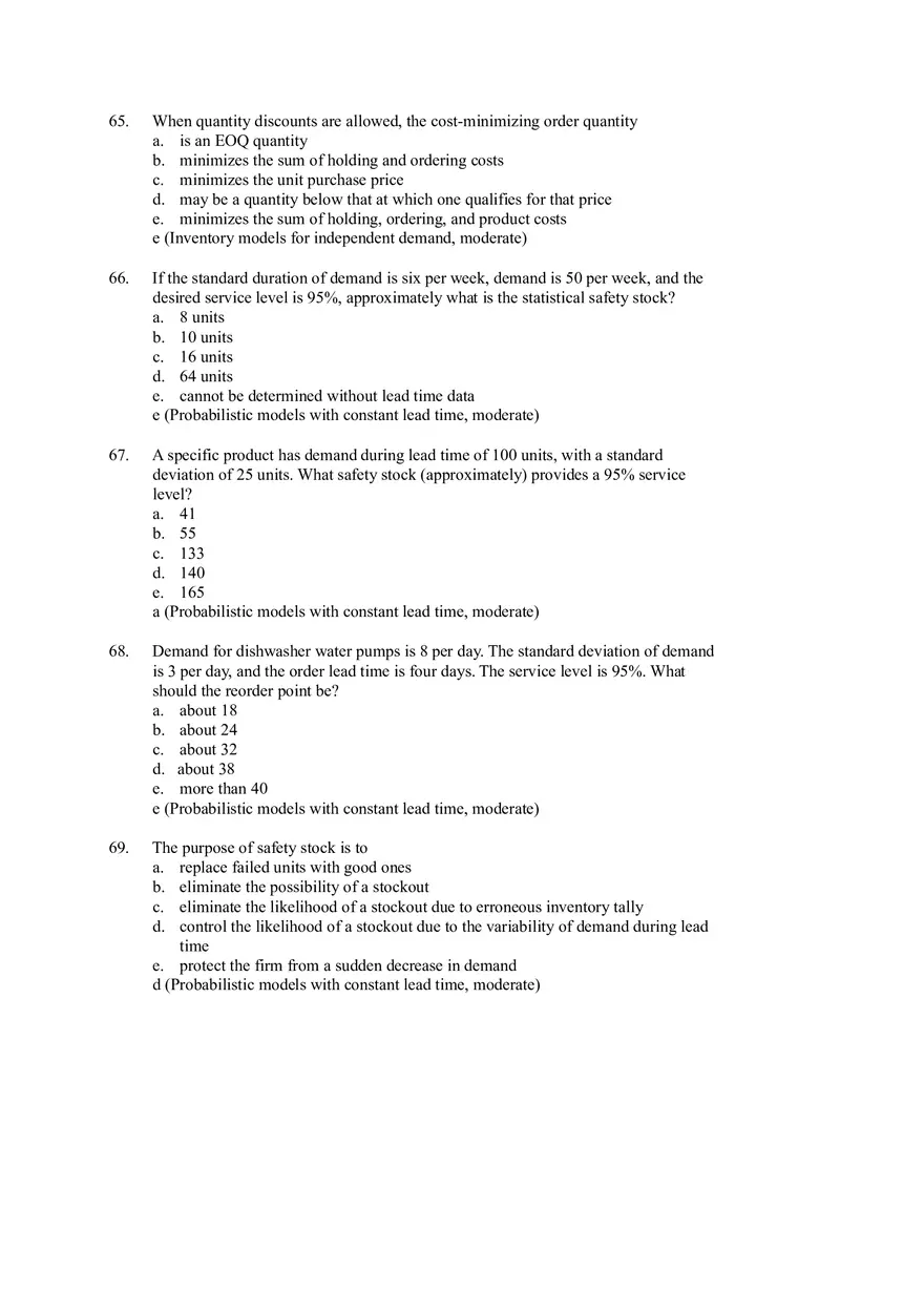Inventory Management True Or False - Page 10