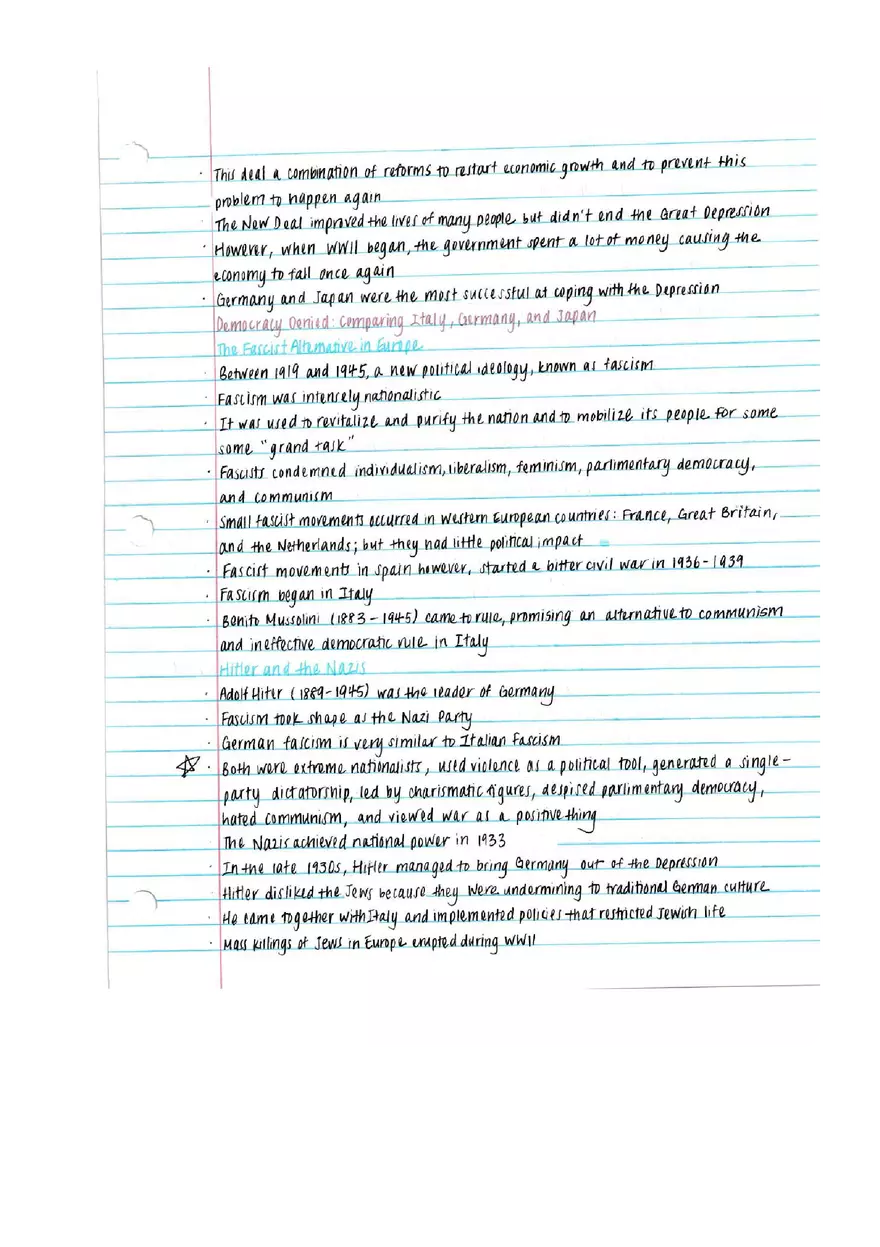 World History Notes - Industry and Empire - Page 6