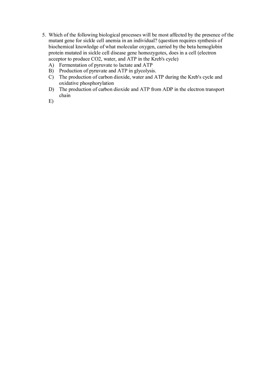 Special Examination Test for MCAT in Biology Pt1 - Page 3