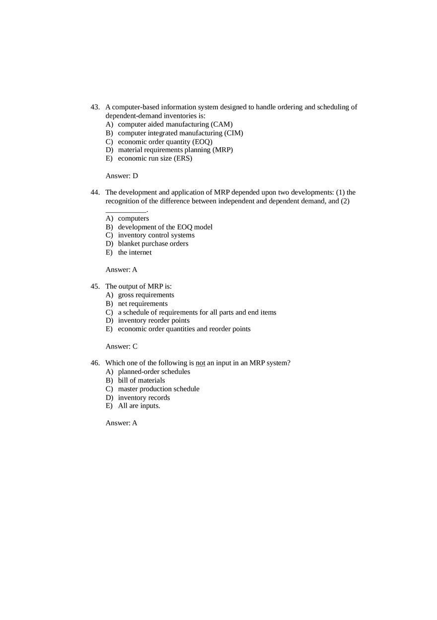 MRP and ERP Chapter 1 - Page 8