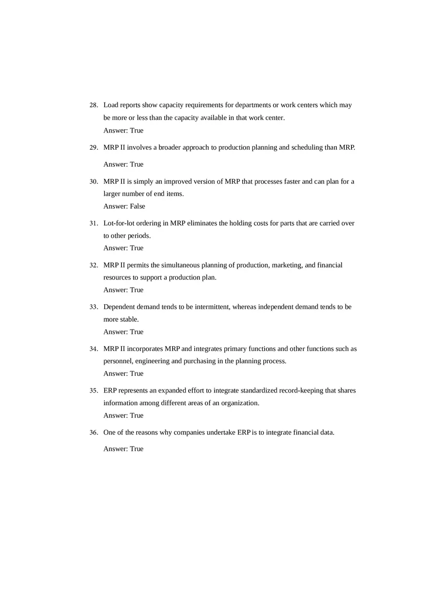 MRP and ERP Chapter 1 - Page 6