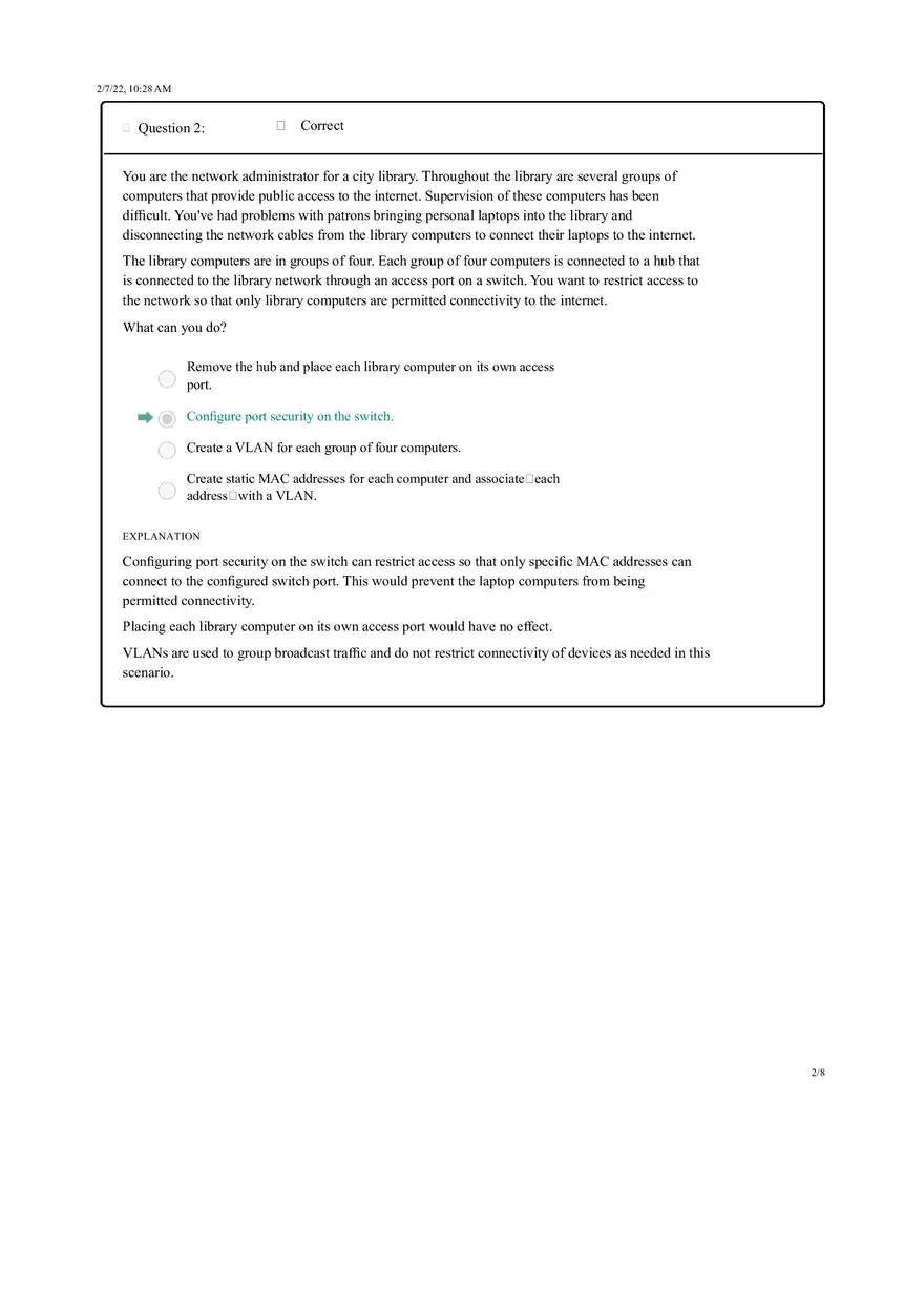 CSC Section Quiz - Page 2