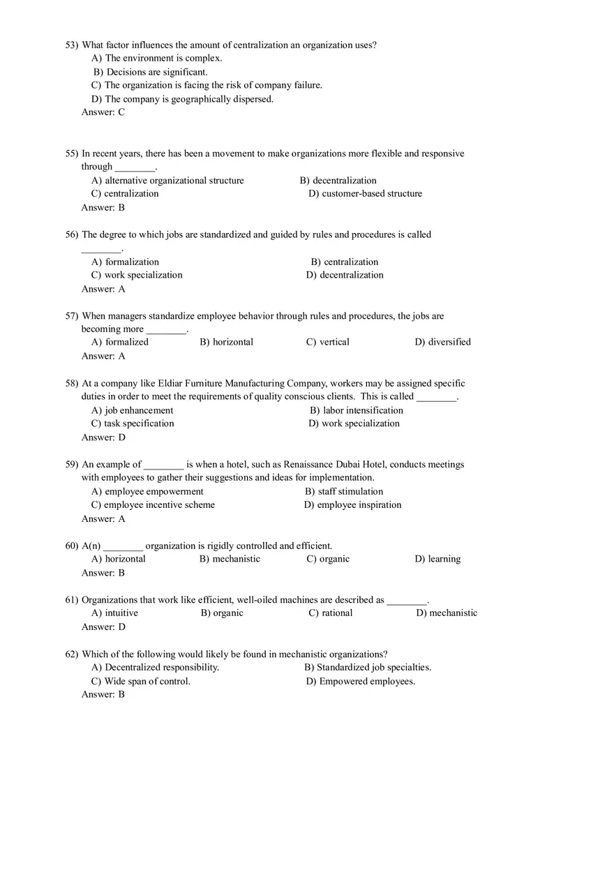 Designing Organizational Structure and Controlling - Page 7