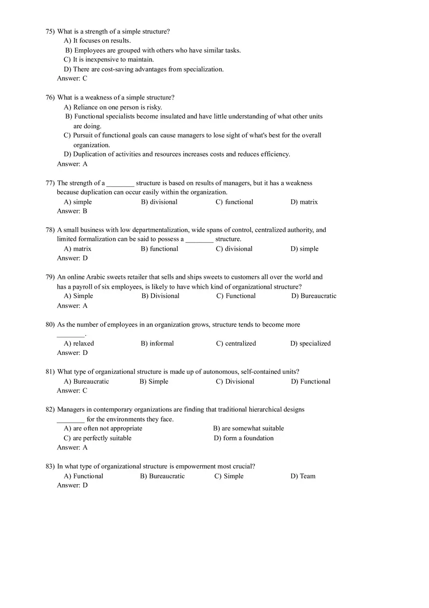 Designing Organizational Structure and Controlling - Page 9