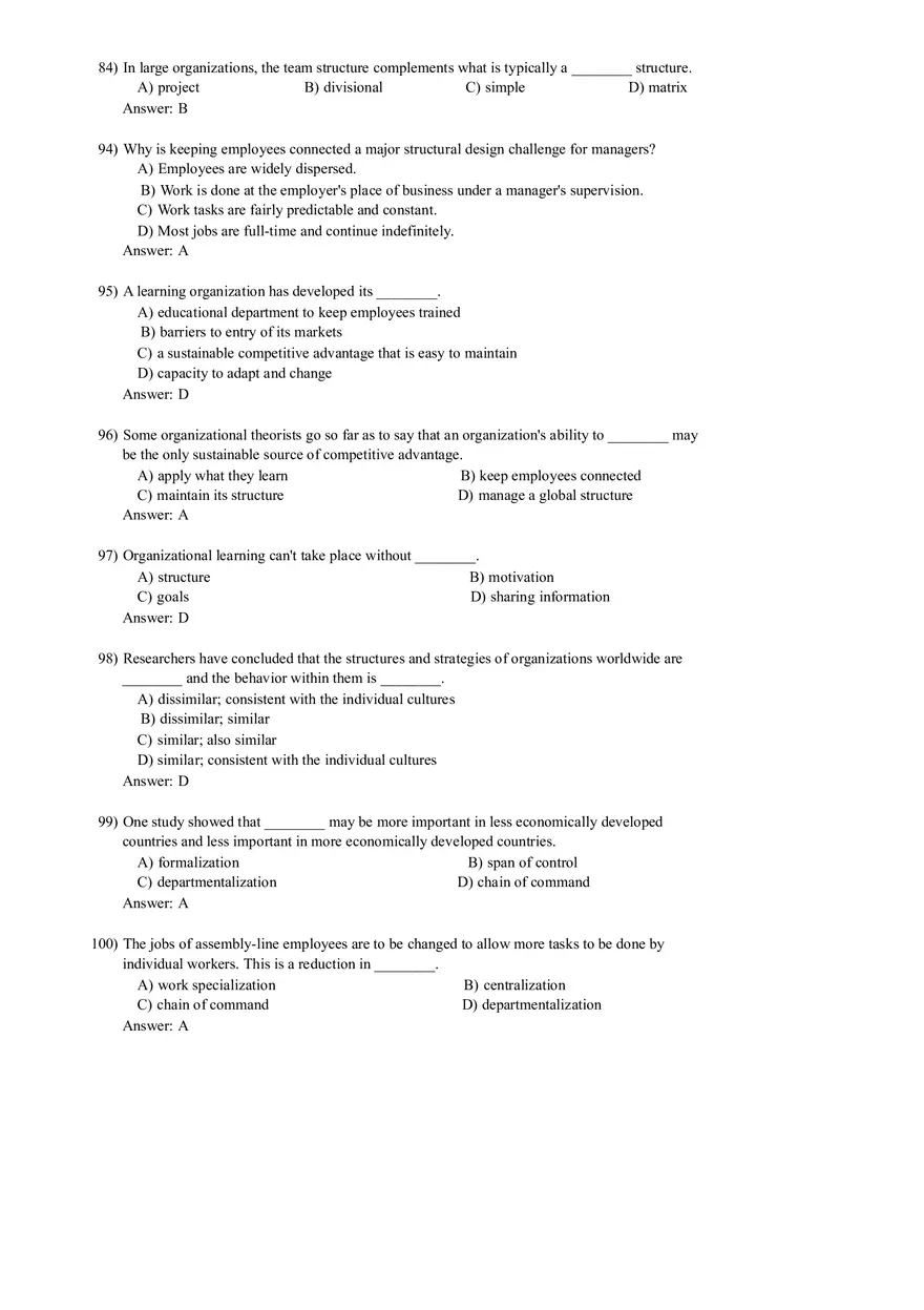 Designing Organizational Structure and Controlling - Page 10