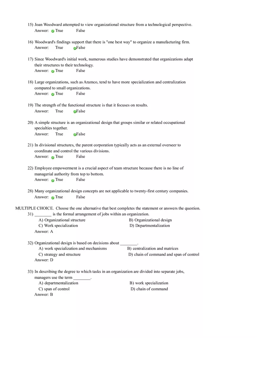 Designing Organizational Structure and Controlling - Page 2