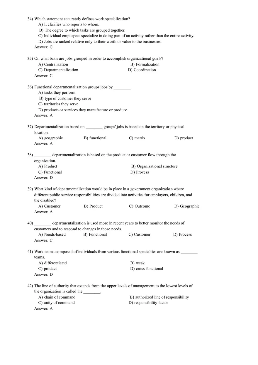 Designing Organizational Structure and Controlling - Page 5