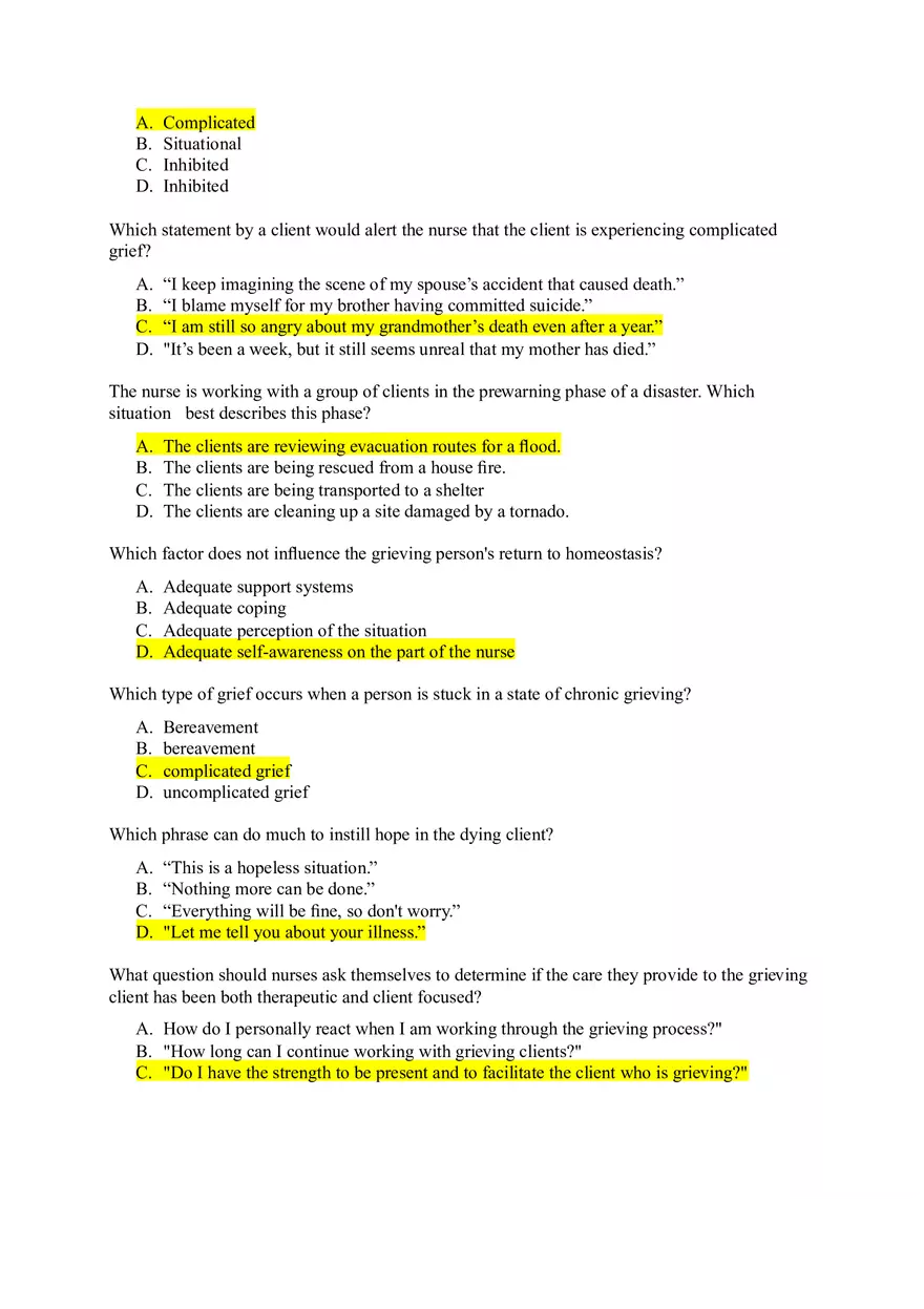 Chapter 10 Grief and Loss - Page 2