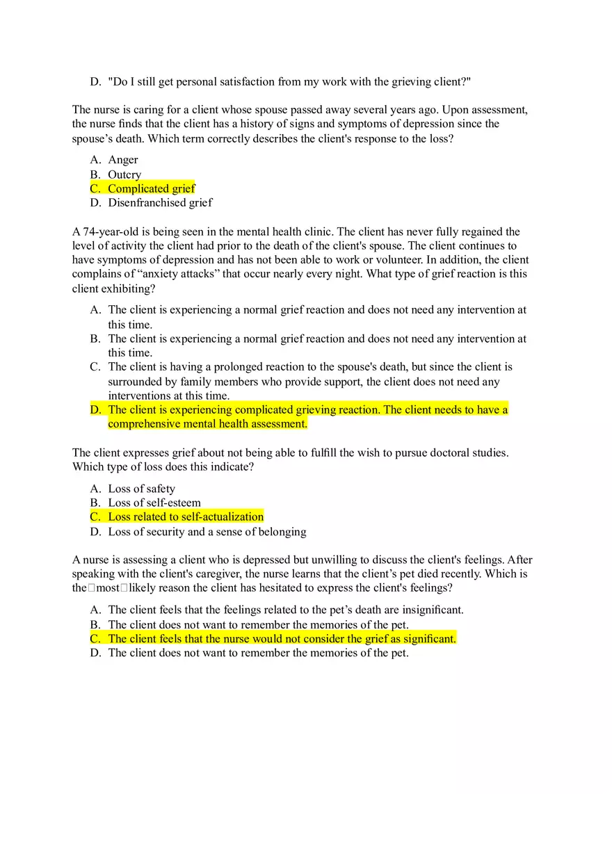 Chapter 10 Grief and Loss - Page 3