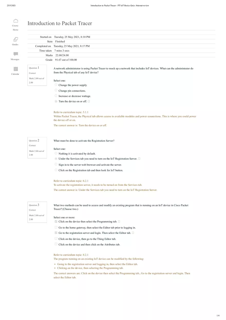 Introduction to Packet Tracer - Page 1
