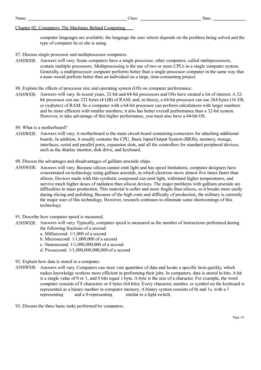 Computers The Machines Behind Computing Test Bank - Page 6