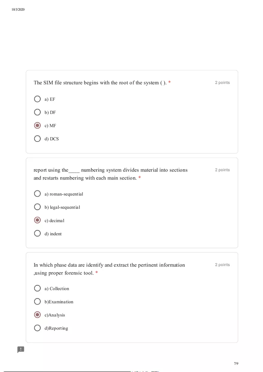 Network Exam 2020 - Page 7
