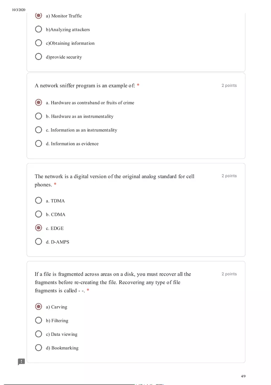 Network Exam 2020 - Page 4