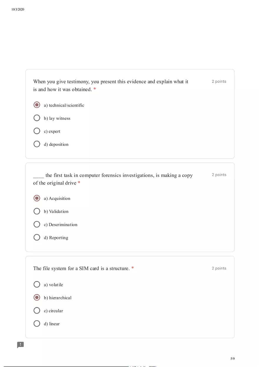 Network Exam 2020 - Page 5