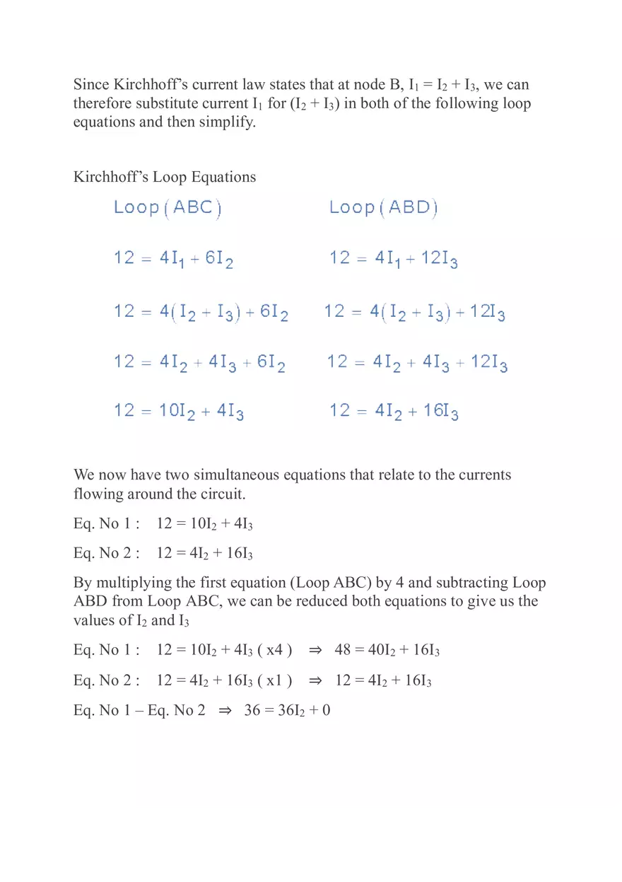 Kirchhoff’s Voltage Law - Page 7