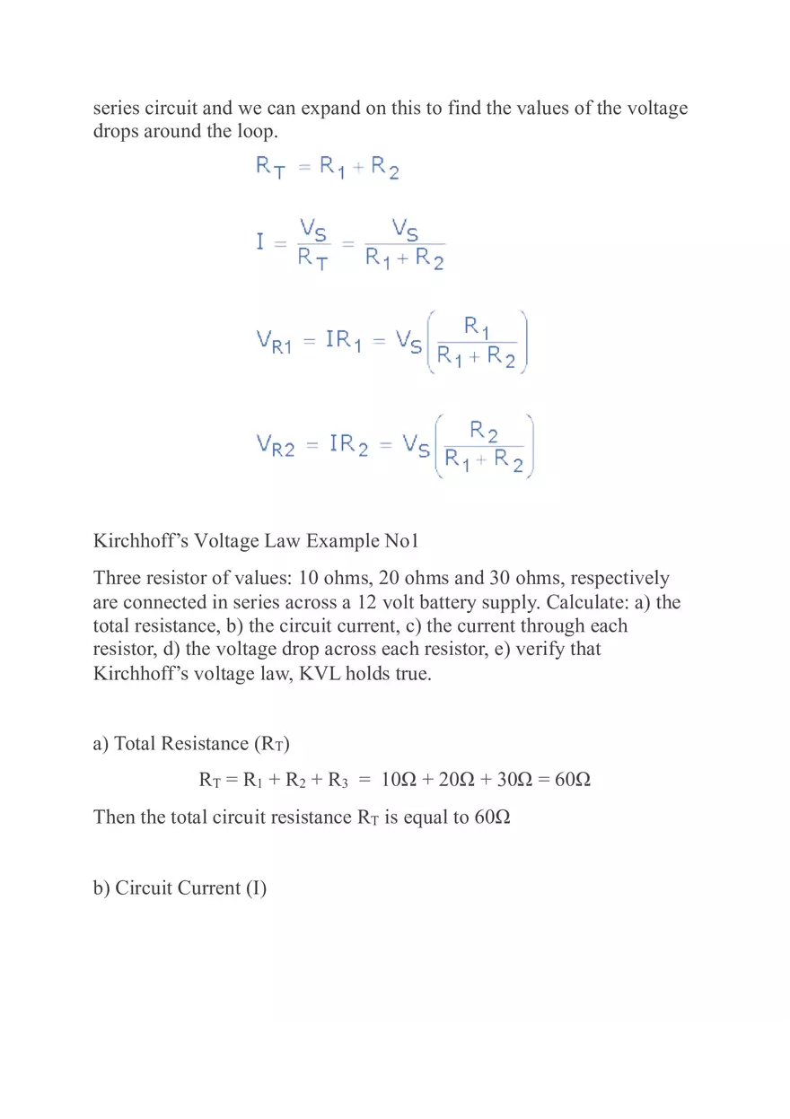 Kirchhoff’s Voltage Law - Page 10