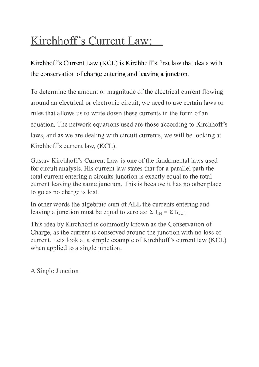 Kirchhoff’s Voltage Law - Page 13