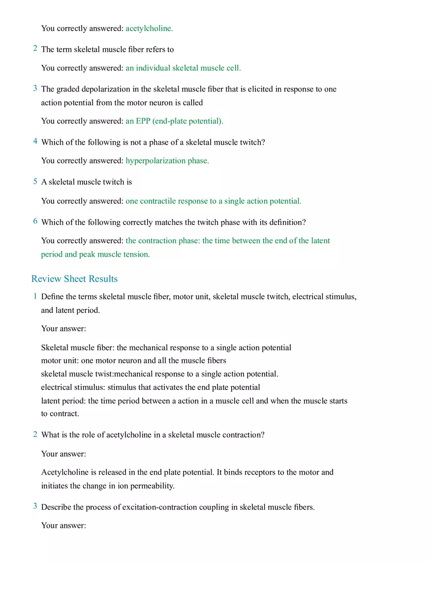 The Muscle Twitch and the Latent Period - Page 5