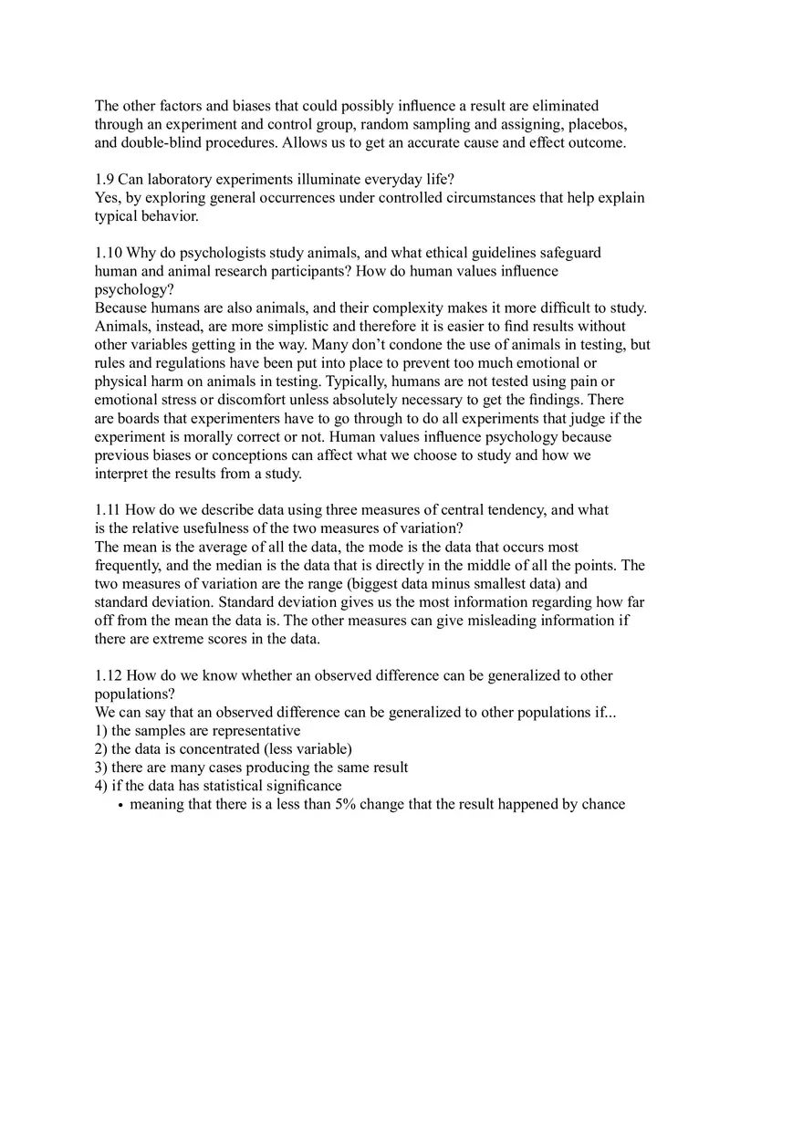 Psychology Notes Big Picture Questions - Page 2