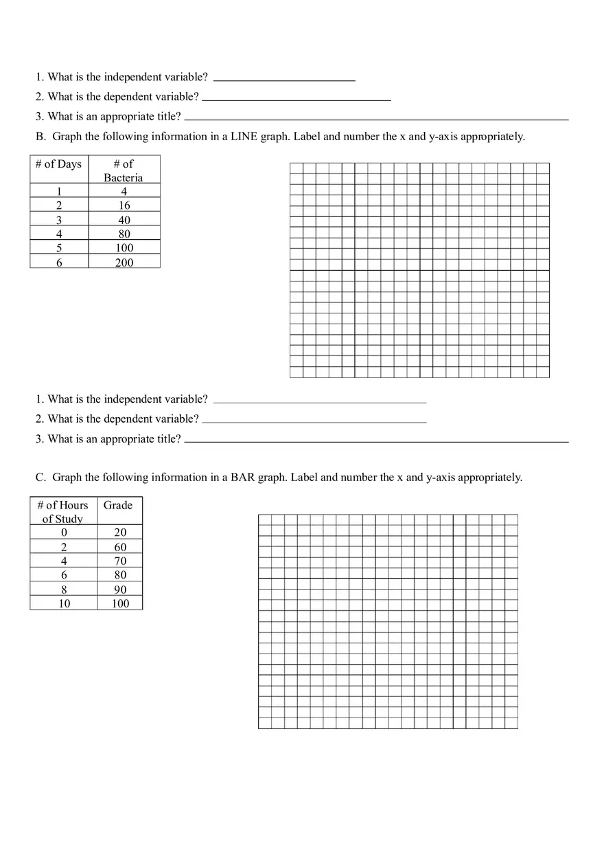 Graphing and Analyzing Scientific Data - Page 2