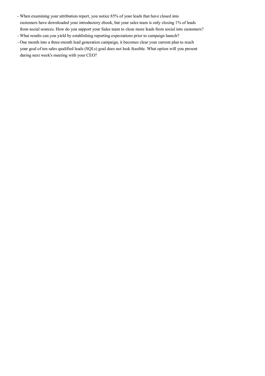 Content Marketing Questions - Page 3