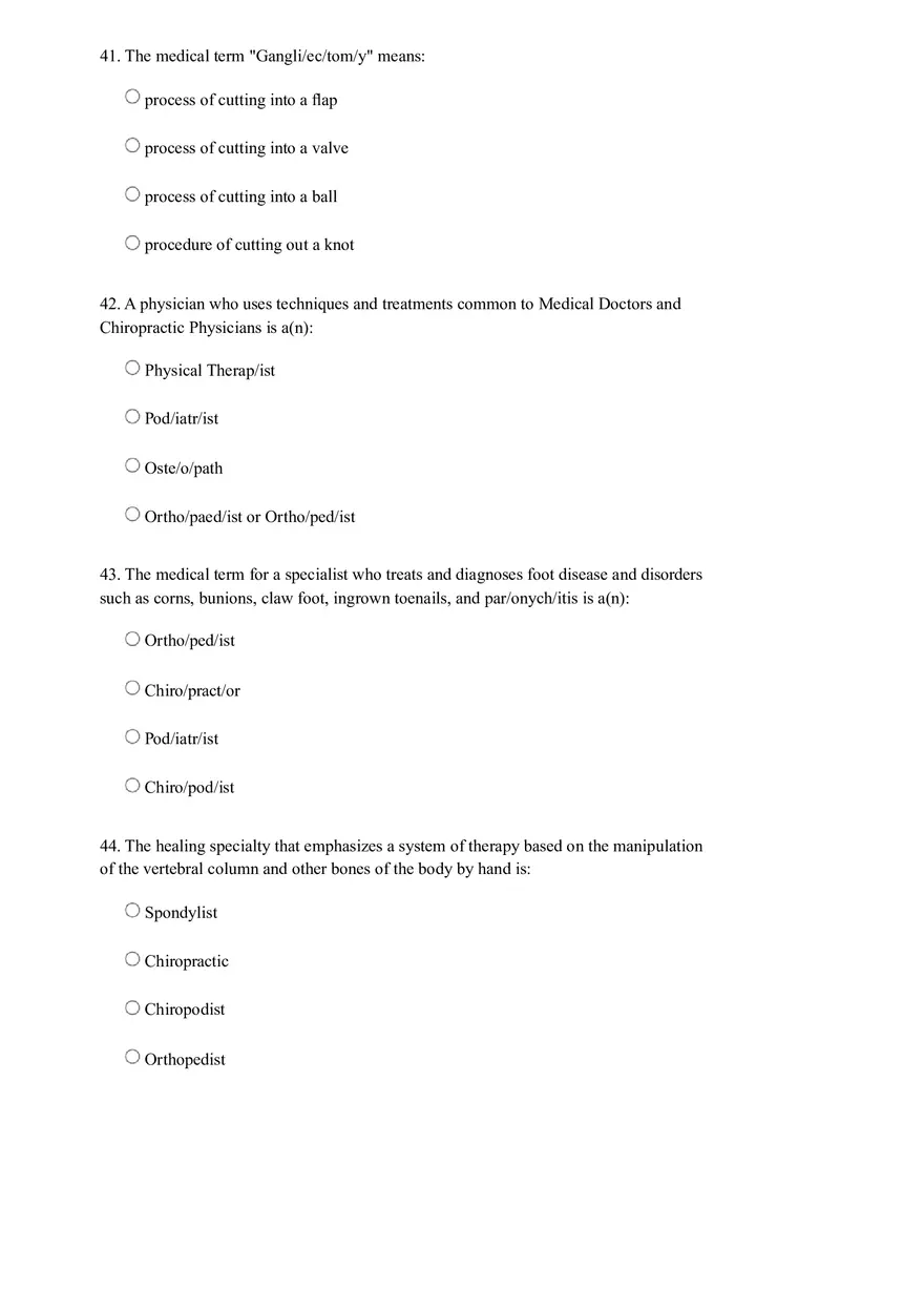 Exercise Management of Disease Part II (41-77) - Page 1