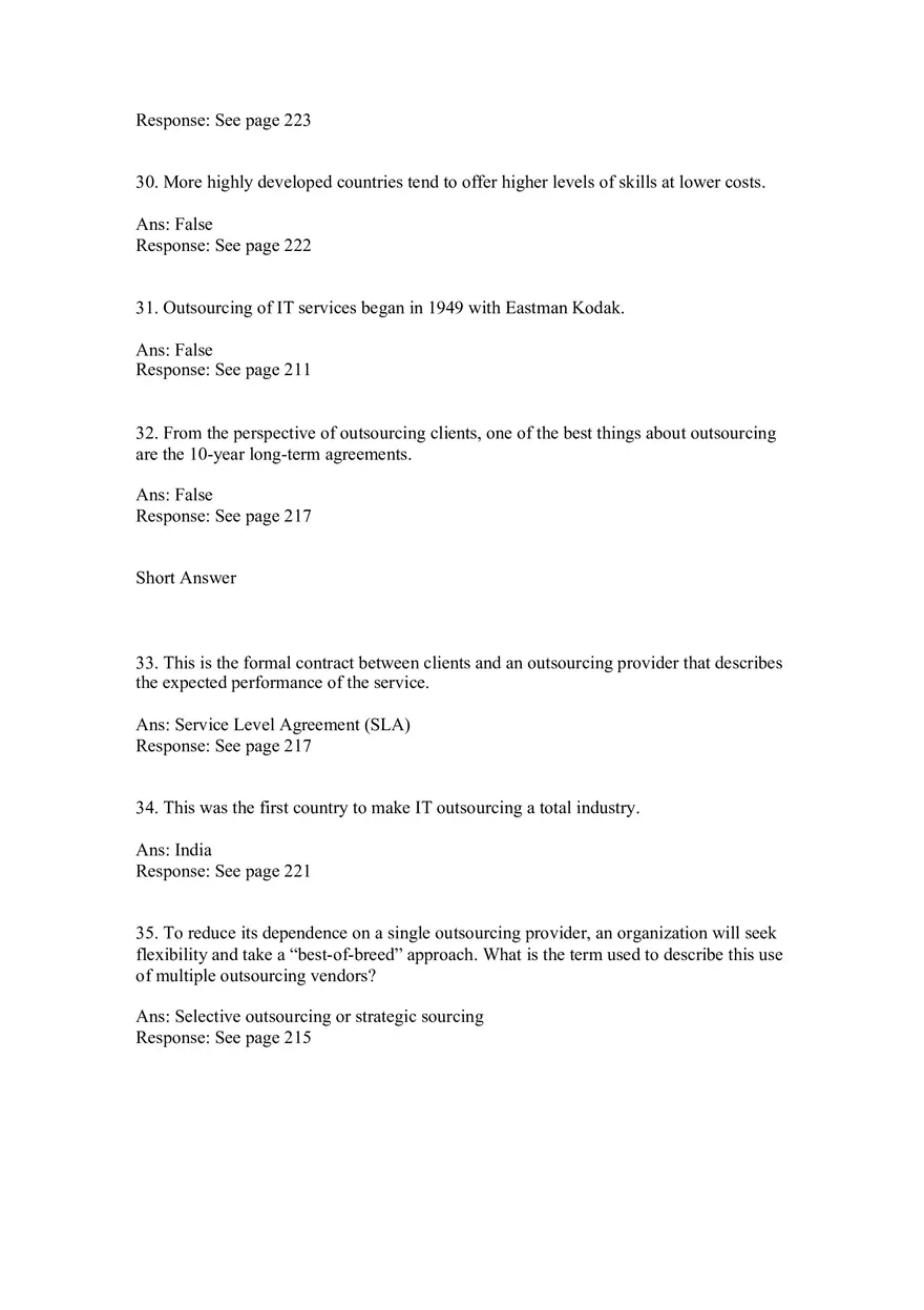 Chapter 10 Information Systems Sourcing - Page 10