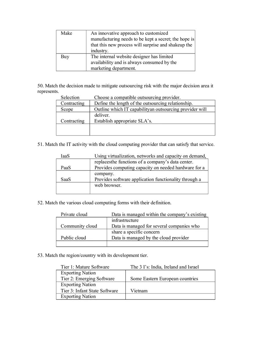 Chapter 10 Information Systems Sourcing - Page 3