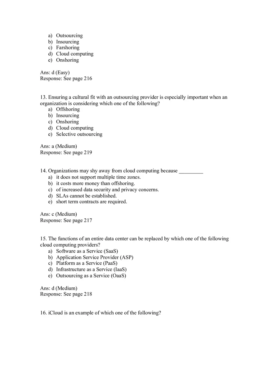 Chapter 10 Information Systems Sourcing - Page 6