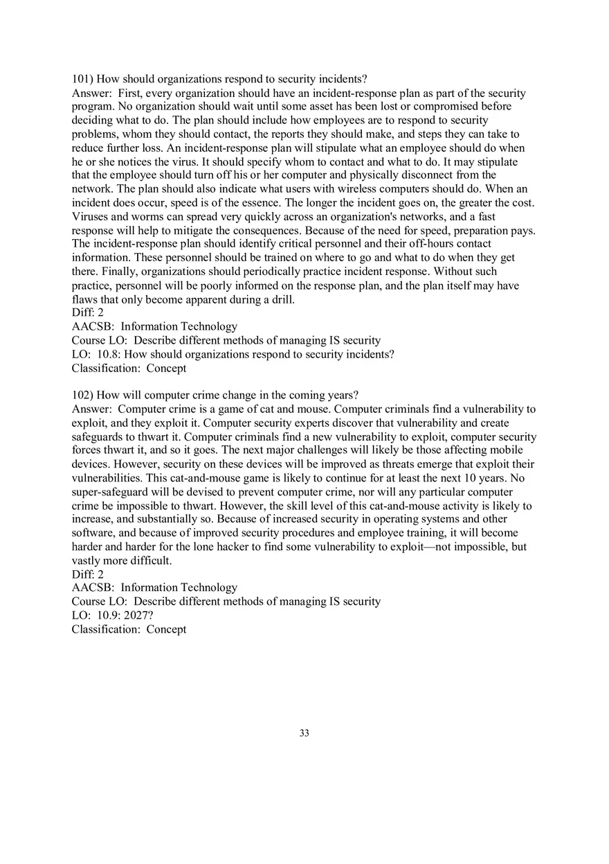 Chapter 10 Information Systems Security Part 3 - Page 3