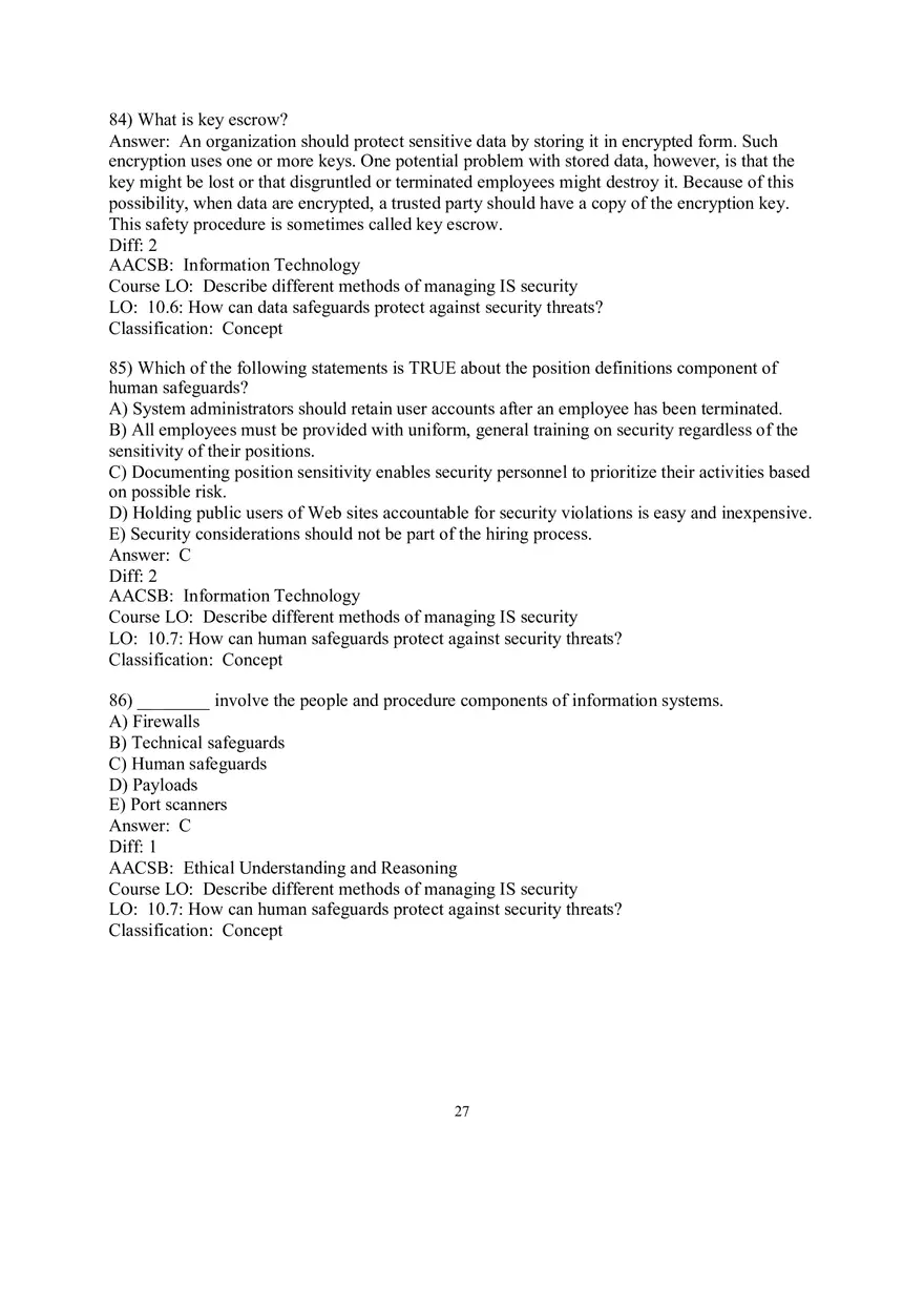 Chapter 10 Information Systems Security Part 3 - Page 6