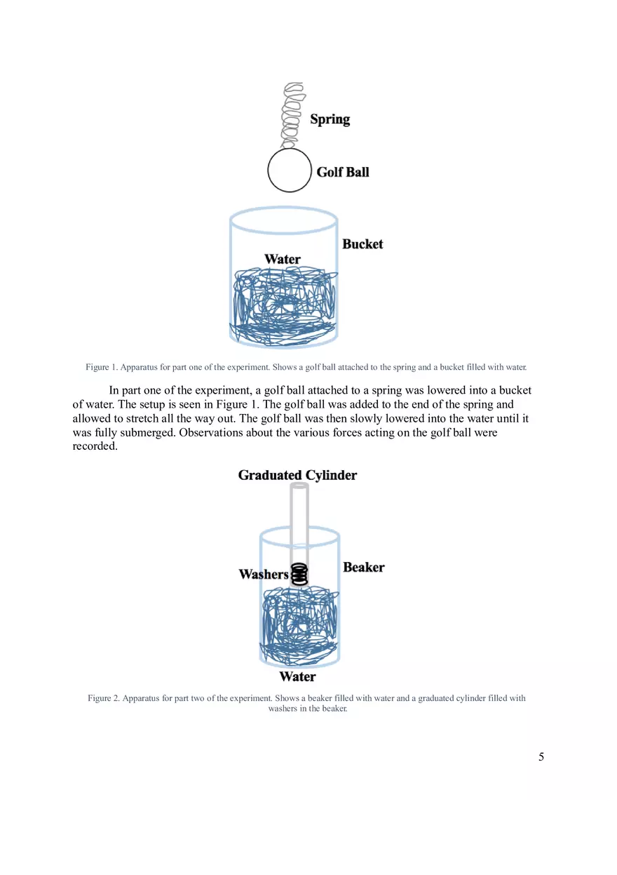 Archimedes’ Principle Lab Report - Page 5