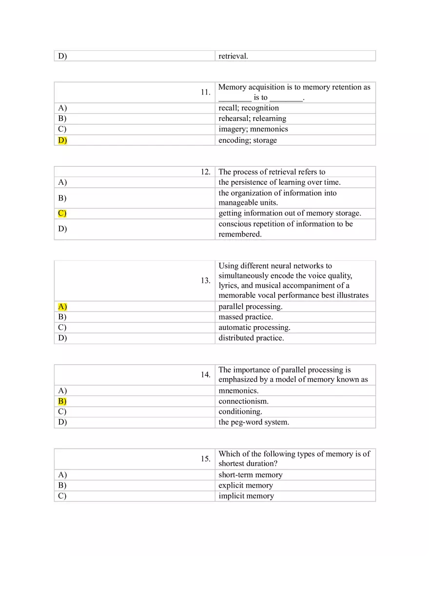 Chapter 8 Memory Part 1 - Page 3