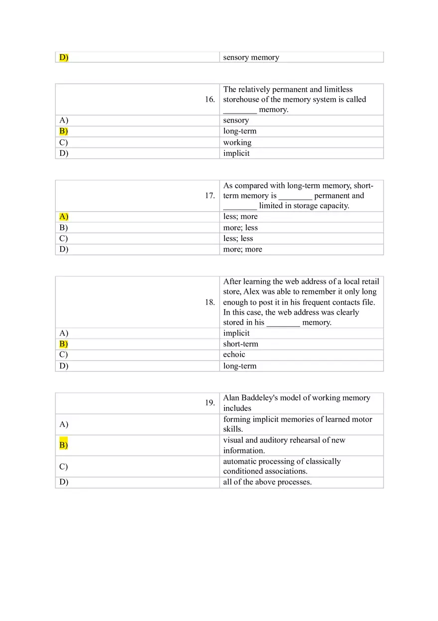 Chapter 8 Memory Part 1 - Page 4