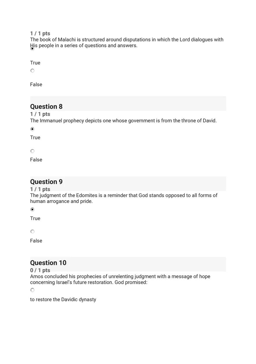 The Old Testament Books of Prophecy - Page 10